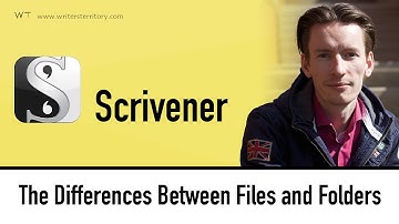 The Difference Between Files and Folders in Scrivener (Tutorial)
