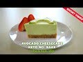 Avocado Cheesecake Keto no - bake (short video)