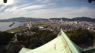 蒲郡クラシックホテルからの竹島と三河湾 のライブ映像