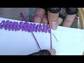 Dabul chain stitch tutorial 