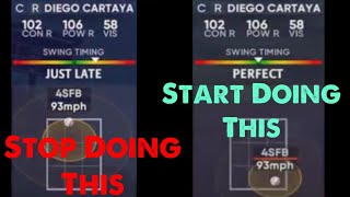 How To Stop Dropping Your PCI MLB The Show 22 Hitting Tips