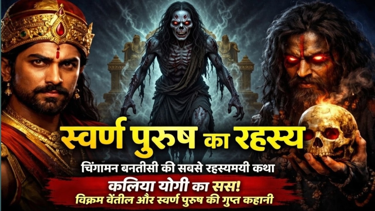 सिंहासन बत्तीसी का रहस्य | छलिया योगी और स्वर्ण पुरुष | विक्रम बेताल ...