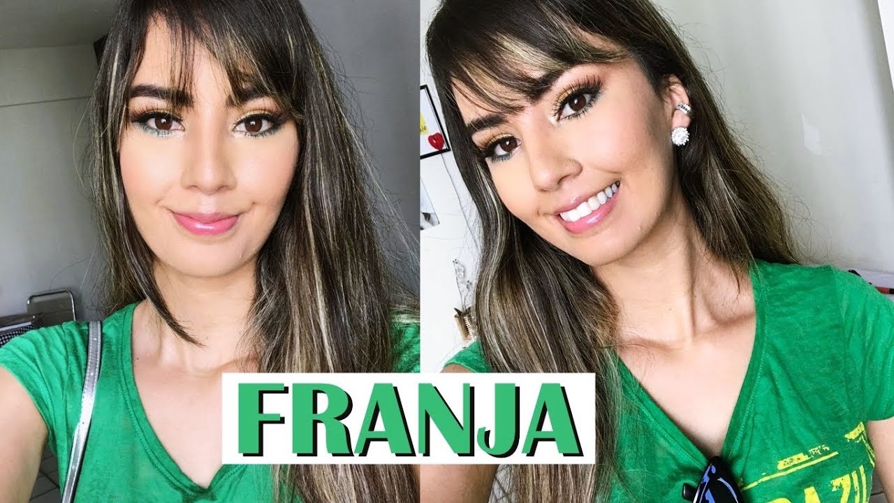 CORTANDO A FRANJA EM CASA