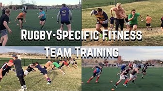 Rugby Specific Fitness Team Training