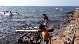 Diy Pvc Raft, Less Than An Hour And Launch For Test
