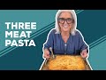 Love & Best Dishes: Three Meat Pasta Recipe | Easy Dinner Ideas | Baked Pasta