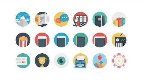 Ballicons — 100 animated icons After Effects Template: