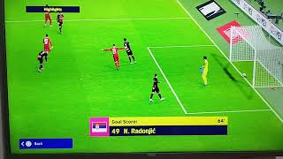 Pes 23 Radonjic dva gola dva loba ???Ps5