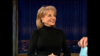 Barbara Walters’ College Dorm | Late Night With Conan O’brien