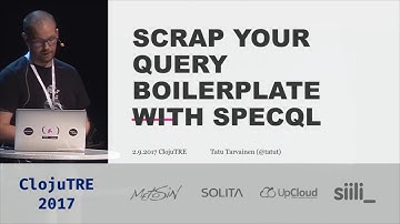 Scrap Your Query Boilerplate With Specql – Tatu Tarvainen