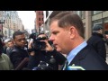 Boston Mayor Marty Walsh Weighs In 2016 Boston Marathon