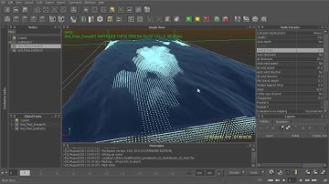 22 Generating displacement maps from RealFlow