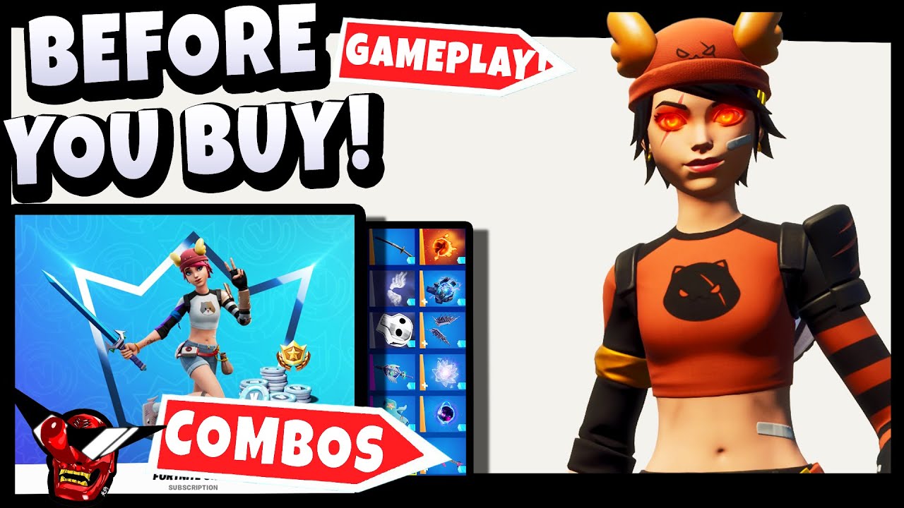 SUMMER SKYE | Best Combos | Gameplay | Before You Buy Review | Fortnite Crew Pack