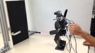 DARwIn-OP Approaching Door Autonomously ( Update 1 - 4/1/2014)