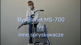 Porównanie: spryskiwacz elektrostatyczny ByoPlanet MS-700 vs inne spryskiwacze