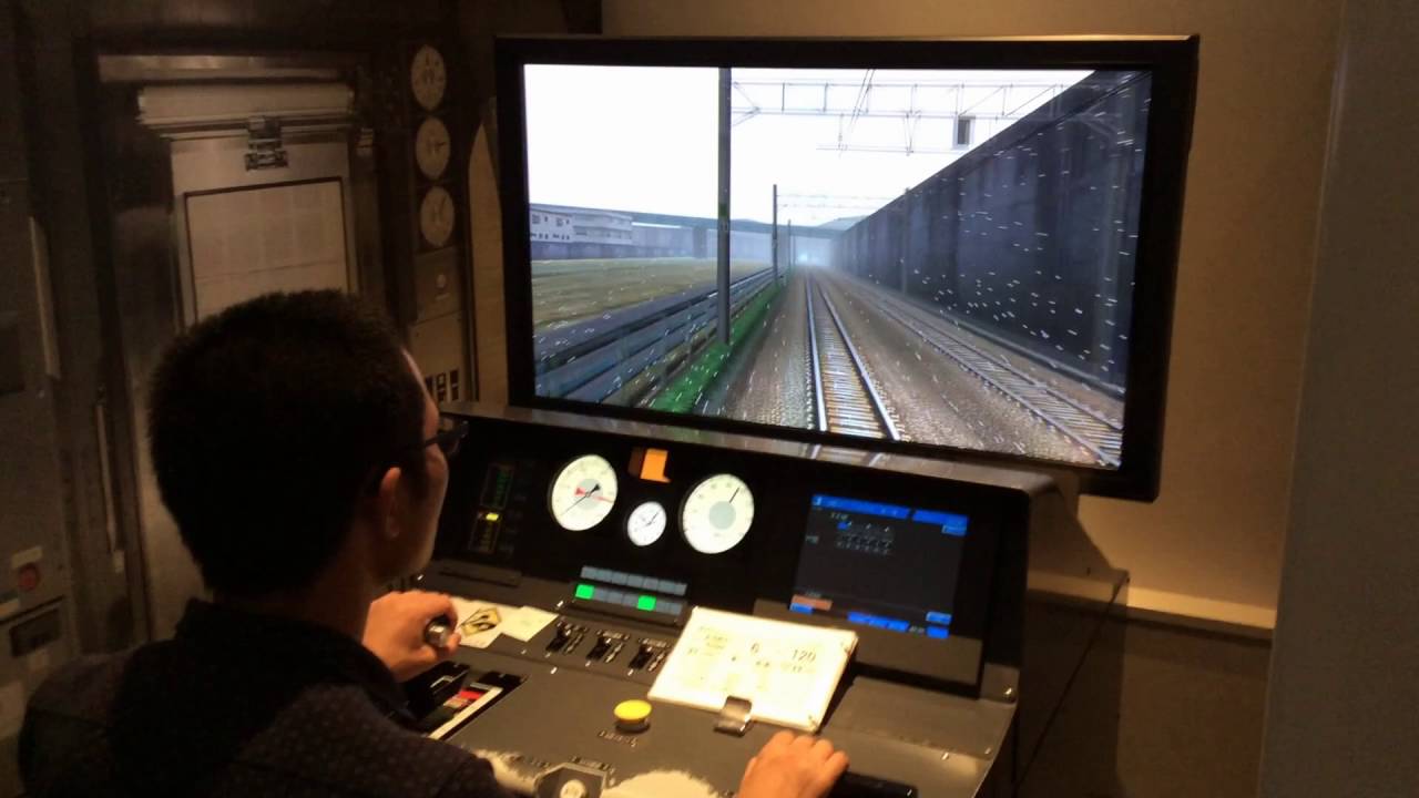 元名鉄運転士がリニア鉄道館シュミレータで復活 Youtube