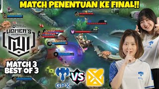 PENENTUAN APAKAH GPX MASUK GRANDFINAL ATAU TIDAK??? MATCH 3 GPX IDN VS BREN PH!!