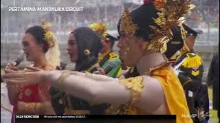 Persembahan Untuk Ilmi Santiago Dari MotoGP Sirkuit Mandalika - Lagu Kebangsaan Indonesia Raya