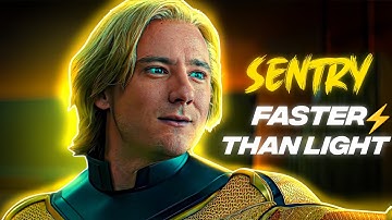 How FAST Is SENTRY? ⚡ Beyond Light-Speed 🤯 Explained! 🚀💥 #marvel #sentry #viral #trending 