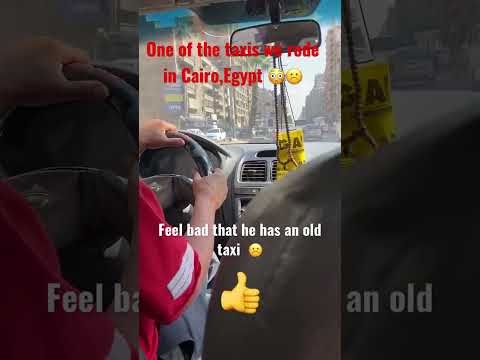 Video: Taxi v Káhire
