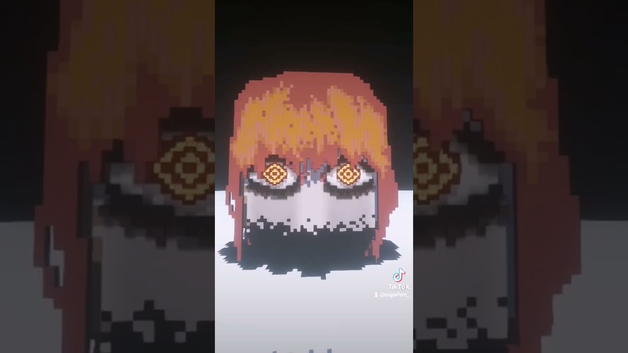 Chainsaw Man but in Minecraft 