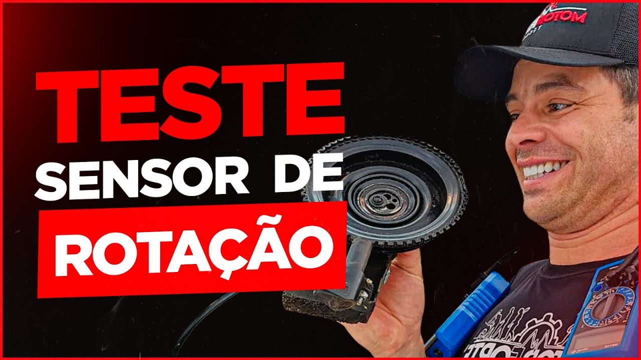 Como testar sensor de rotação 