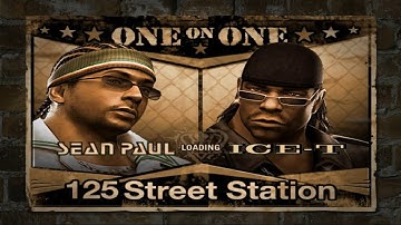 Def Jam Fight For NY: Sean Paul vs Ice-T