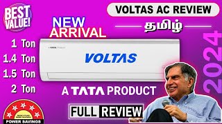 Voltas Ac Review In தமழ 2024 Model India 4 In 1 Adjustable Inverter Split Ac Ai Turbo Cooling