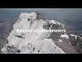 Aconcaguas summit shot with a drone 