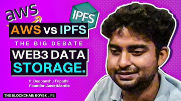 AWS vs IPFS for Web3? 🤔 | The Big Debate | The Blockchain Boys Clips