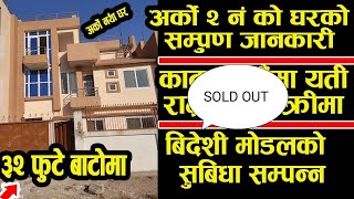 आहा क्या दामी घर - काठमाडौँ मा खोजें जस्तो घर विक्रीमा - New House sale in Kathmandu - best house