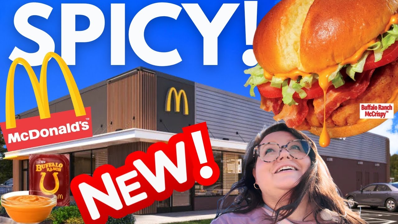 Обзор нового соуса Buffalo Ranch McCrispy от McDonald's🔥🐔 Соус Buffalo Ranch меняет правила игры?