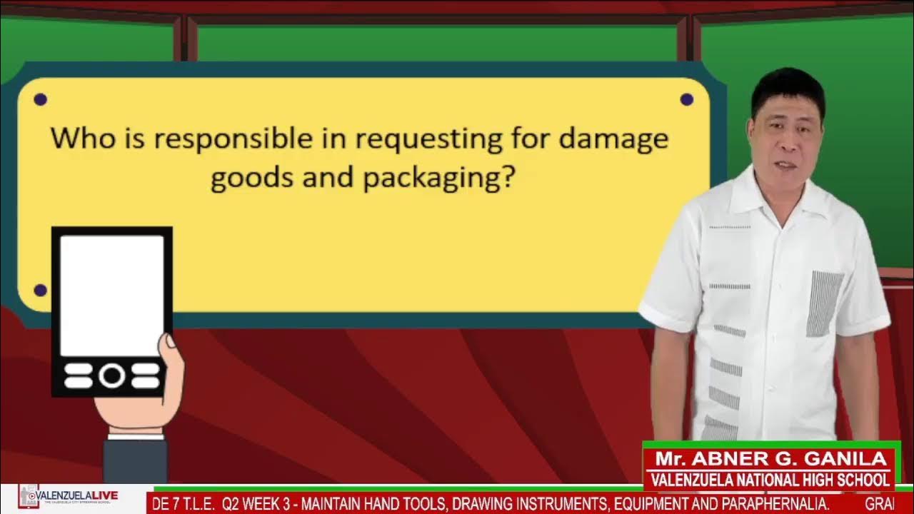 GRADE 7 TLE Q2 WEEK 2 MAINTAIN HAND TOOLS, DRAWING INSTRUMENTS