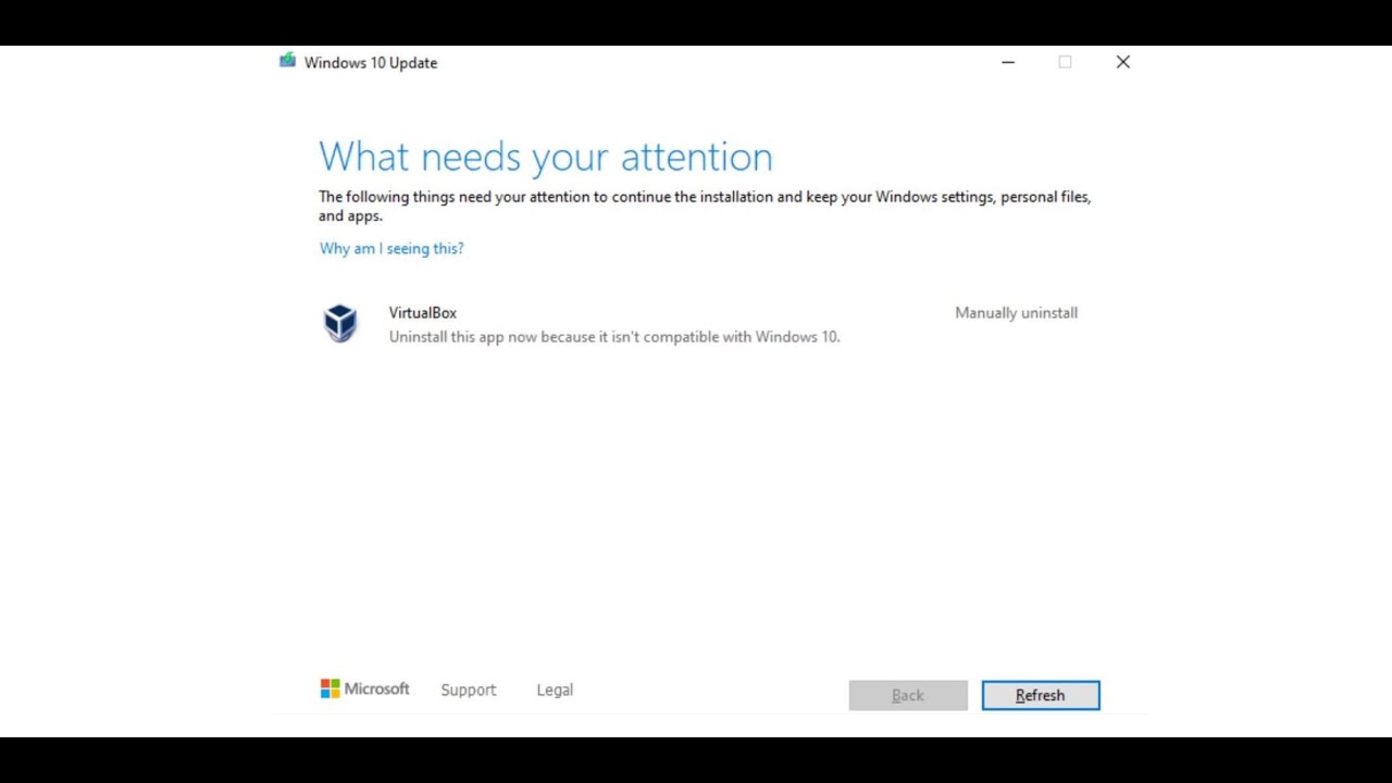 Fix Windows 10 Update Error Uninstall This App Because It Isn T