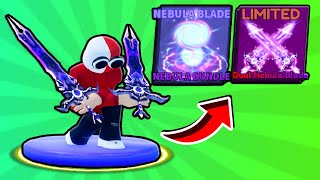 The DUAL NEBULA BLADE Is INSANE! (Blade Ball)