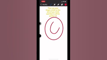 How to draw a perfect circle in procreate ❤️