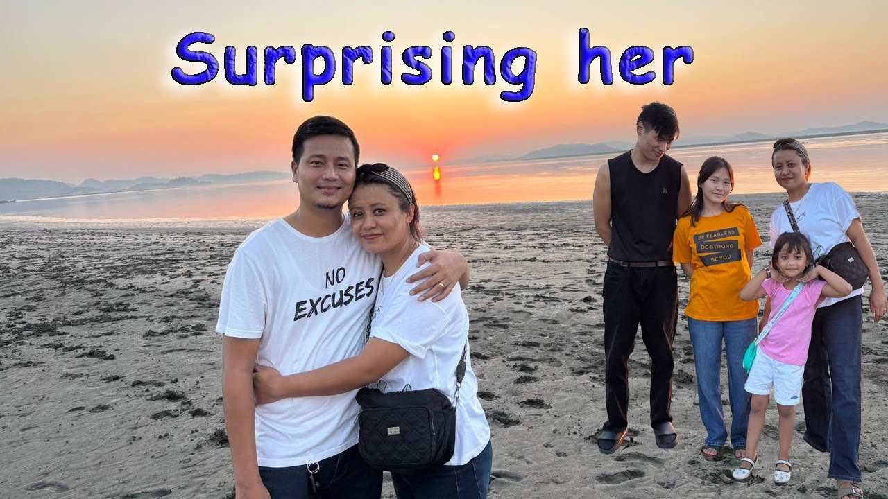 Family vlog October 2025 | Witnessing the marvellous sunset view somewhere in an unaltered location