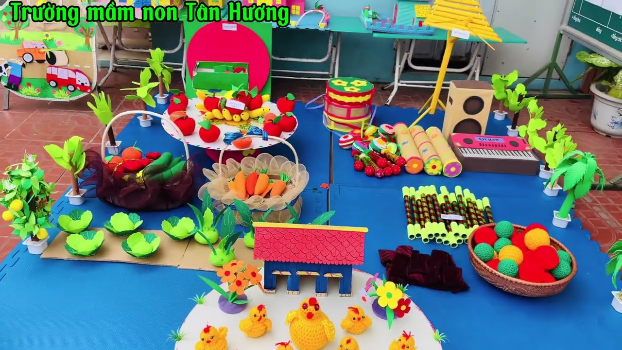 Hội thi “ Đồ dùng, đồ chơi tự tạo năm học 2024-2025”