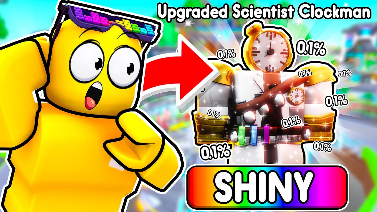 Unlocking Upgraded Scientist Clockman In Toilet Tower Defense