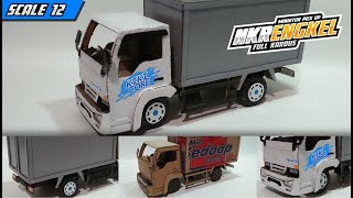 Membuat Miniatur Truck Engkel Bapak e KIKI CORE Bisa Oleng || Handmade