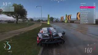 Forza Horizon 5 - Smallsix0232 using gravity multiplier cheat in Open Racing