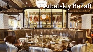 Обзор ресторана Arbatskiy BaZaR , много блюд по 300р рядом с Абатом в центре Москвы #рестораны #еда