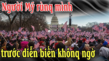 Người Mỹ rùnq mình trước diễn biến khônq ngờ