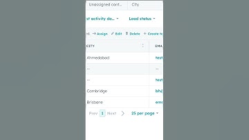 How to Edit multiple contact in Hubspot? #hubspot #hubspotcrm