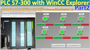 PLC S7-300 connect with SCADA WinCC Explorer Part-2