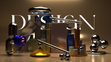 How to create 3D Geometric Shapes Design in blender