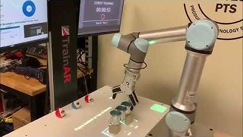 Operator Guidance with light and OnRobot RG2 gripper