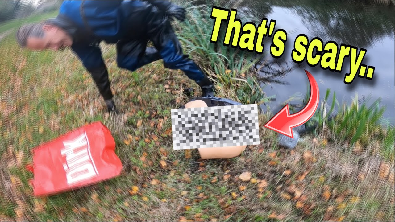 Creepiest Magnet Fishing Find Ever (Not What We Expected) 😱