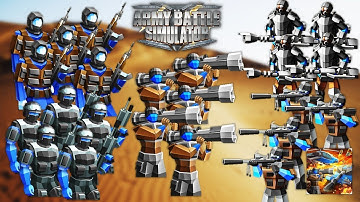 Army Battle Simulator | SOLDIERS SHOWDOWN!