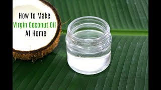 How To Make Virgin Coconut Oil At Home - Ventha Velichenna - Urukku Velichenna - Coconut Oil Recipe